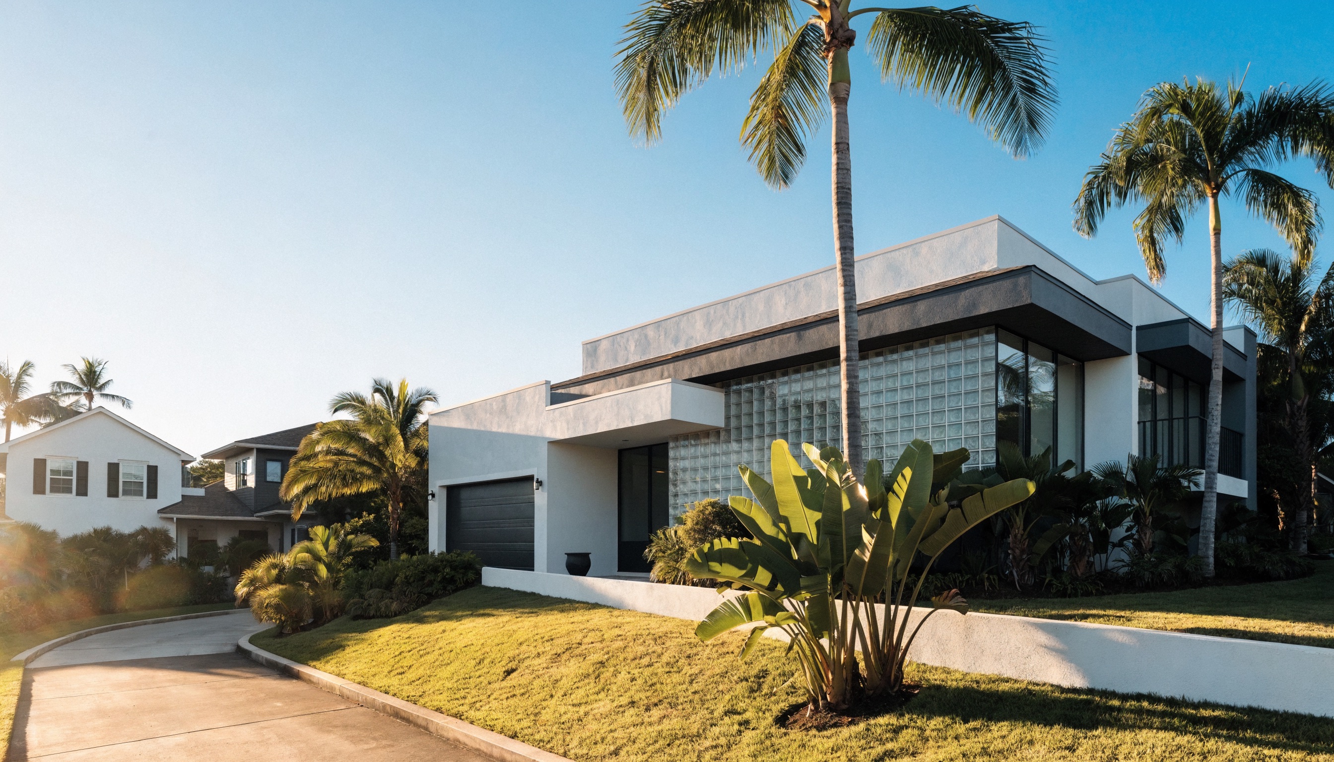 Bright modern single-family rental home in an Oahu residential neighborhood.